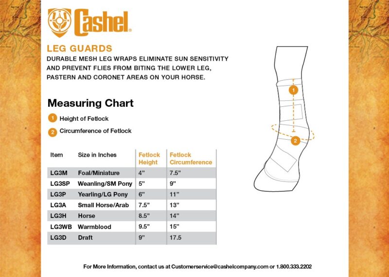 Cashel Crusader Fly Leg Guards - Image 3