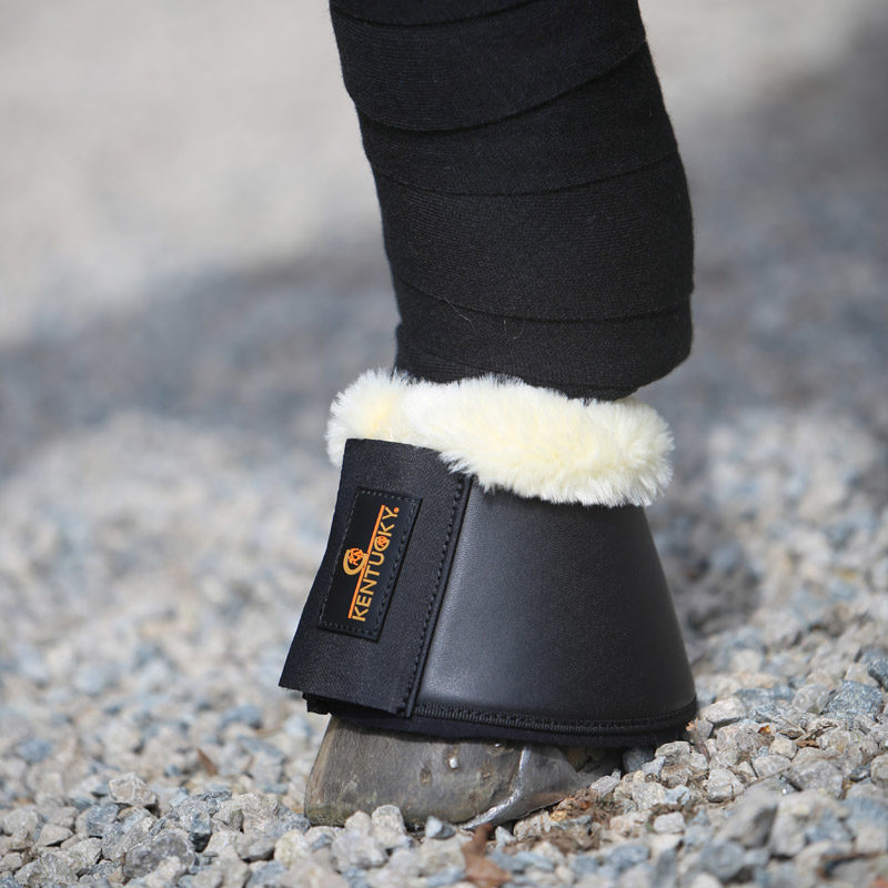 Kentucky Sheepskin Leather Over Reach Boots - Image 2