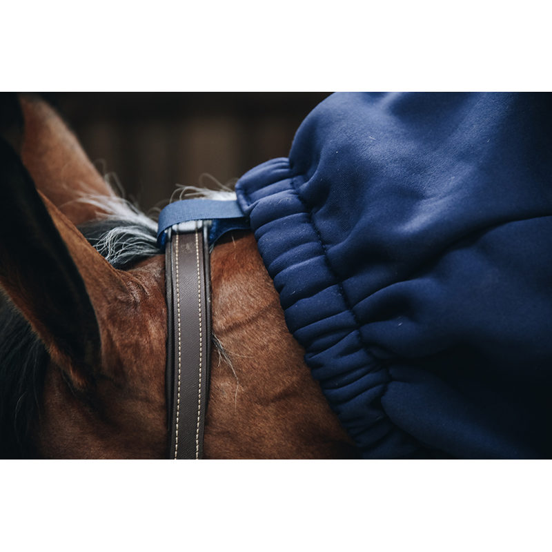 Kentucky Horsewear Fleece Scarf Navy 2