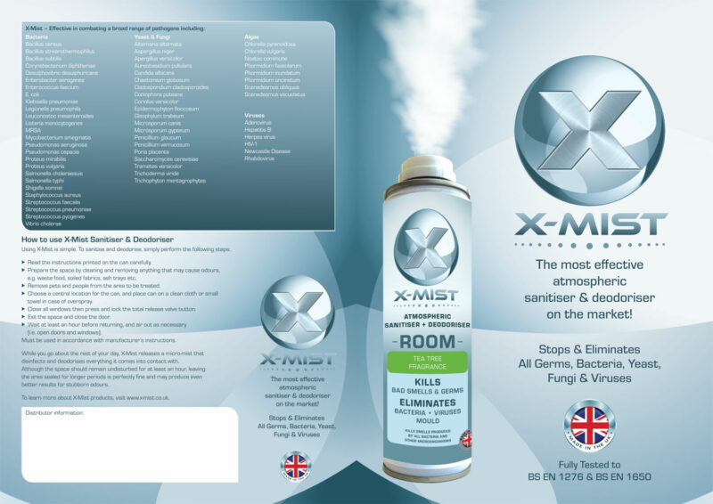 X-Mist Sanitiser and Deodoriser - Image 2