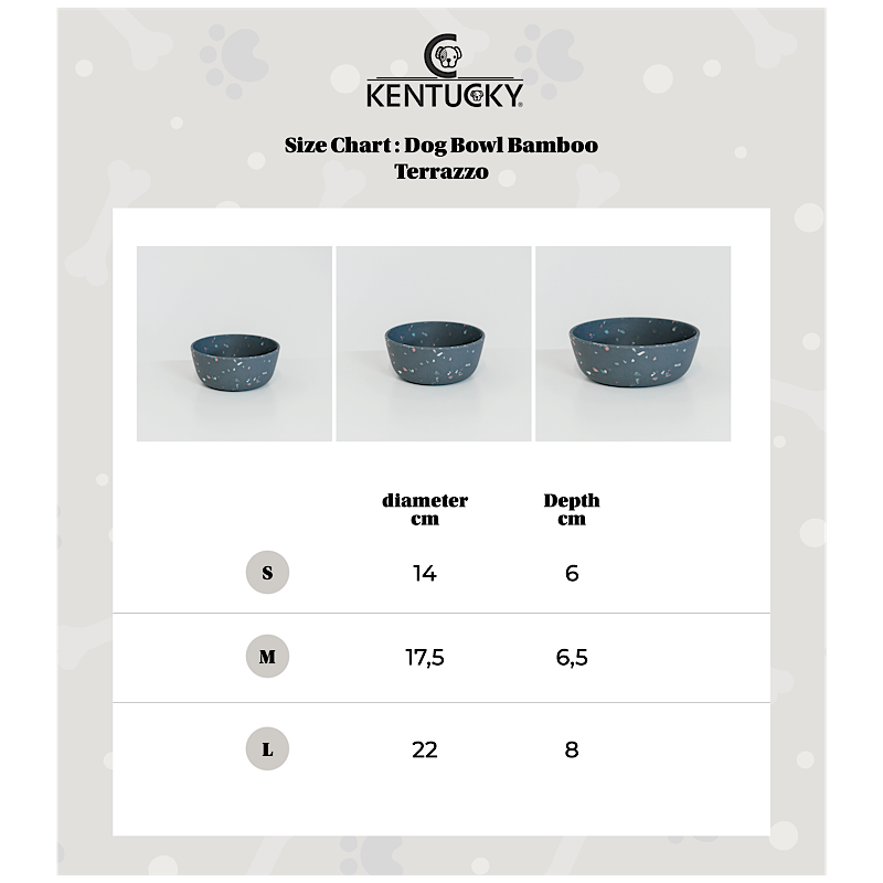 Kentucky Dogwear Terrazzo Dog Bowl - Image 2