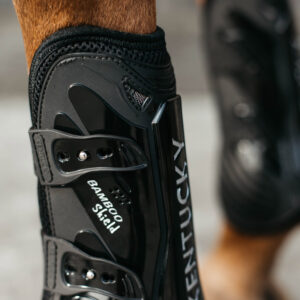 Kentucky Horsewear Tendon Boots Bamboo Shield Elastic Black