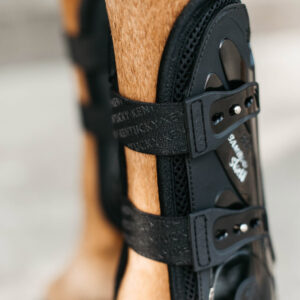 Kentucky Horsewear Tendon Boots Bamboo Shield Elastic Black 4
