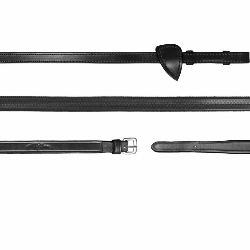 Dy'on New English Collection 1/2 Inch Rubber Reins - Image 2