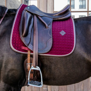 Kentucky Horsewear Dressage Saddle Pad Classic Leather