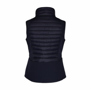 Kingsland Classic Ladies Hybrid Body Warmer - Navy Back - 326