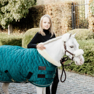 Velvet Pony Show Rug - Emerald