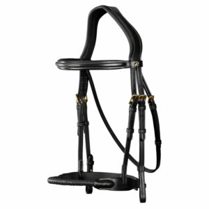 Dy'on-Leather-Covered-Rope-Bridle-Black
