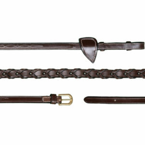 Dy'on-Laced-Reins-Brown
