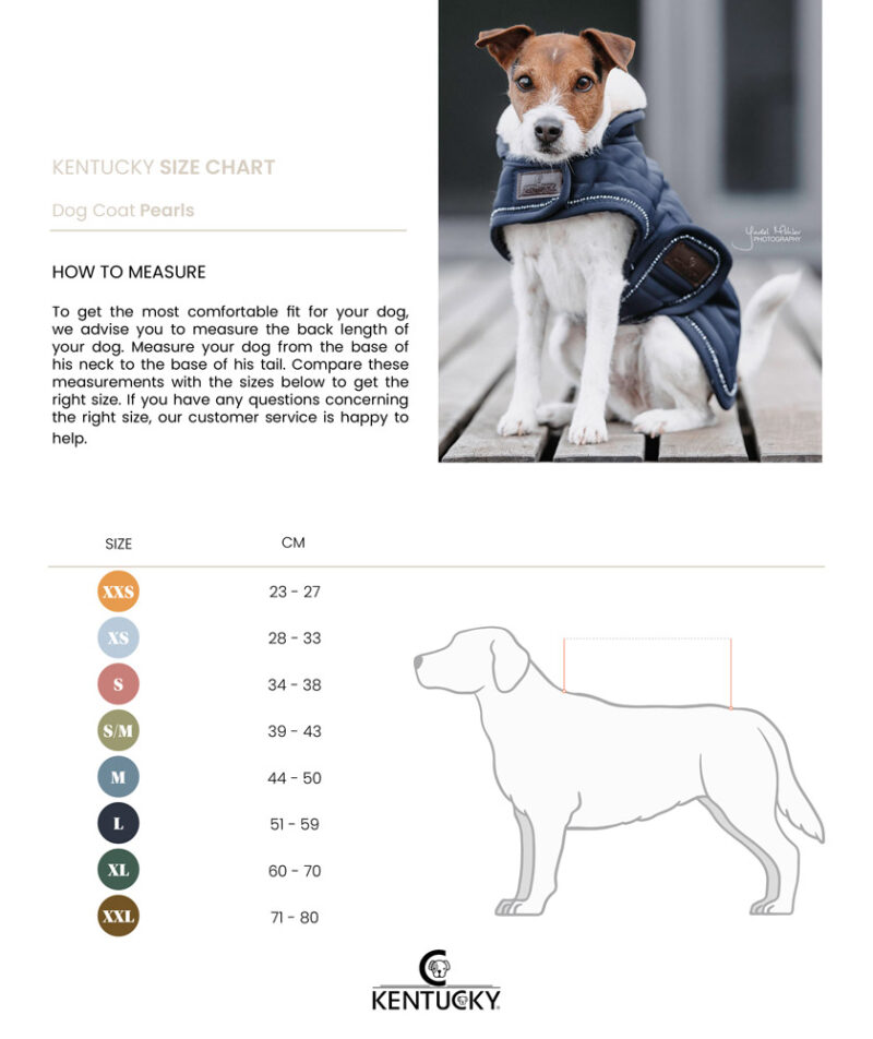 Kentucky Dogwear Dog Coat Pearls - Image 5