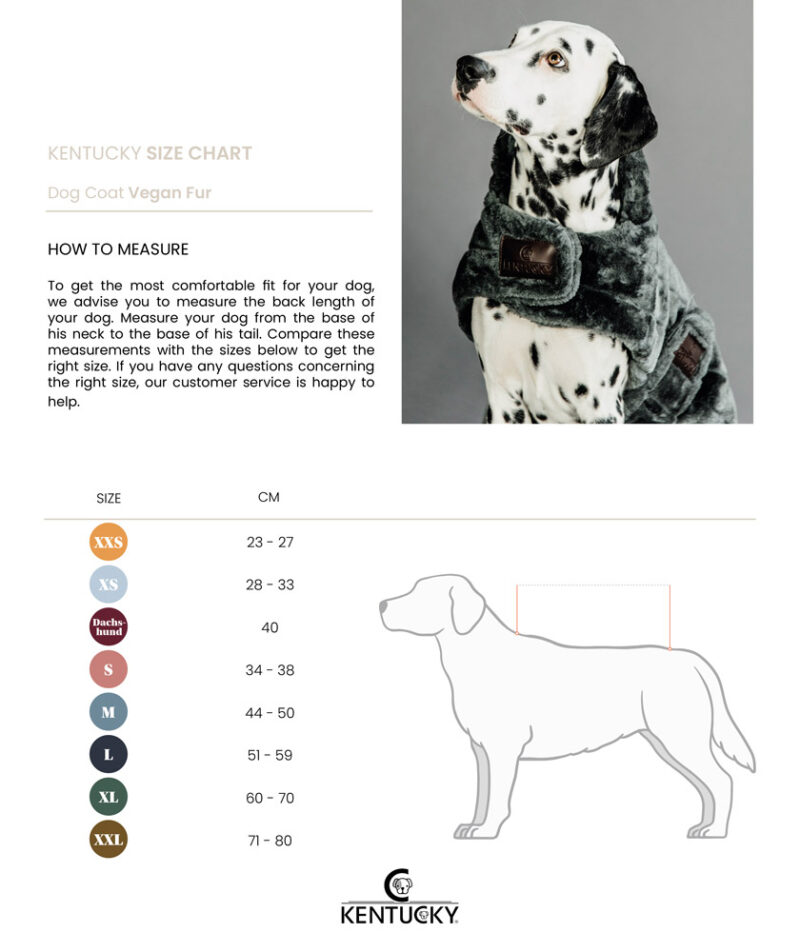 Kentucky Dogwear Faux Fur Dog Coat - Image 5