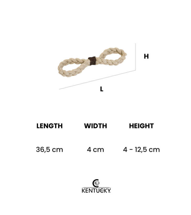 Kentucky Dogwear Dog Toy Cotton Rope 8 Loop - Image 6