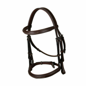 US-Collection-Cavesson-Noseband-Bridle-Brown