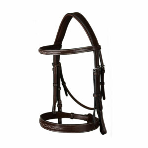 US Collection Hunter Cavesson Noseband Bridle