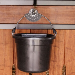 Grooming Deluxe Flat Back Water Bucket