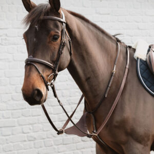 Dy'on Collection Soft Leather Bib Martingale