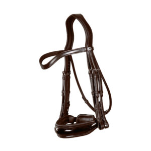 Dy'on New English Patent Large Crank Noseband Double Bridle