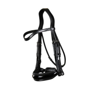 Dy'on New English Patent Large Crank Noseband Double Bridle
