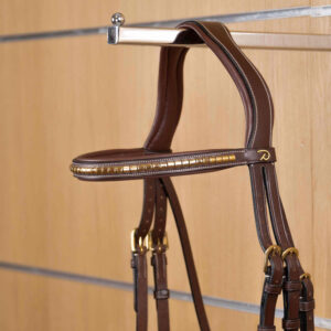 Dy'on Brass Clincher Straight Browband