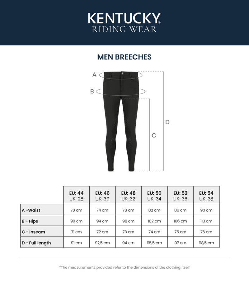 Kentucky Mexico Mens Breeches Knee Grip - Image 10