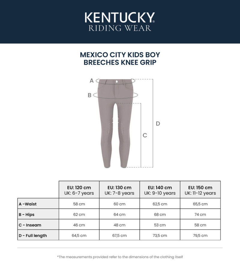 Kentucky Mexico City Boys Breeches Knee Grip - Image 5